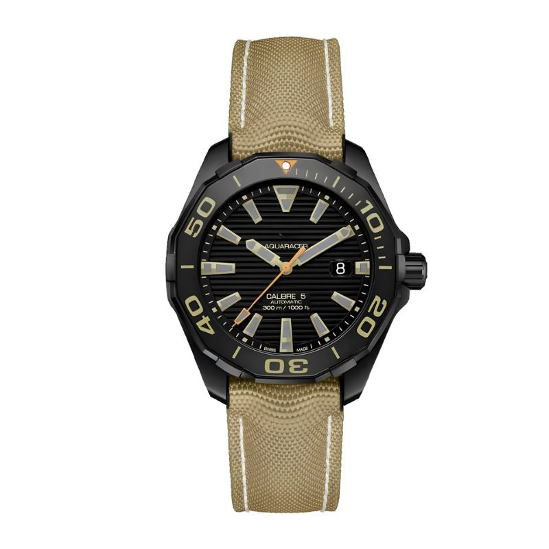 Aquaracer WAY208C.FC6383 “Black Dial”